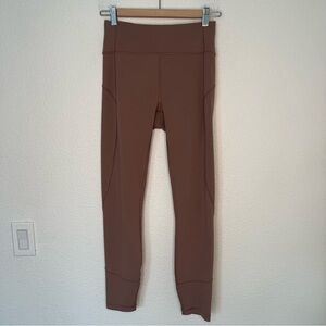 Lululemon In Movement Tight 25" *Everlux Spanish Oak 6